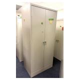 Metal Cabinet 36' x 24' x 75', Keys & Lock