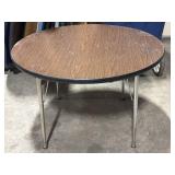 Shorter Adjustable Height Round Table 42' x