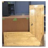 Butcher Block L-Shaped Counter Top 67' x 67' x 2'