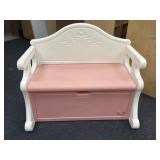 Little Tikes Plastic Bench with Storage 33.5' x