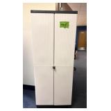 Plastic Cabinet w/ Lock 27' x 14' x 68'