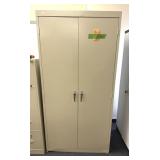 Hon Metal Cabinet 36' x 24' x 72', Keys & Lock