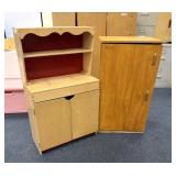(2) Child's Play Cupboards 40' & 37' Tall