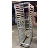 Metro Metal Rolling Kitchen/Bakery Rack 20.5' x