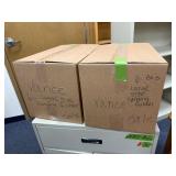 (2) NIB Boxes of Legal Size Hanging Folders