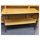 Metal and Particleboard Table 48' x 18.5' x 29.5'