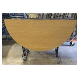 Round Folding Cafeteria Table