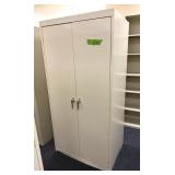 Metal Cabinet with Keys 36' x 24' x 72'