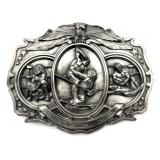 Large 5.5' Championship Wrestling Belt Buckle