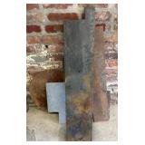 1/2' Steel Piece and Thinner Steel Pieces- 1/2'