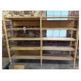 Homemade Wood Shelf 96' x 19.5' x 72.5'