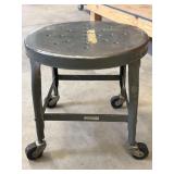 Metal Rolling Stool 14.5' x 14'