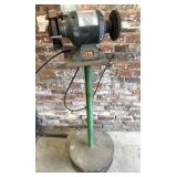 Alltrade Heavy Duty Bench Grinder Mounted on