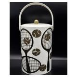 Vintage MCM Georges Briard Patent Vinyl Ice