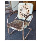 Vintage Metal Lawn Chair