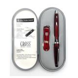 Cross Ballpoint Pen and Victorinox Classic