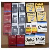 Pen Ink : Sheaffer, Higgins, Parker Quink,