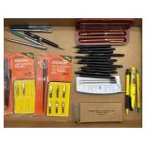 Speedball Cartooning Pen Set (missing nibs), Wood