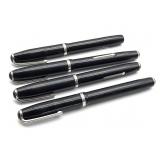 (4) Vintage Esterbrook Black Fountain Pens