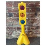 Plastic Traffic Light Toy 47' Tall - non-working