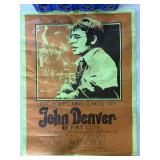 Vintage 1971 John Denver Poster 18' x 24'