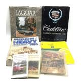 Jaguar and Cadillac Hardback Books, 1980