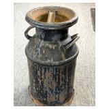Vintage Milk Can 19.5'(Bottom ring is rusted