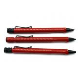(3) LAMY Safari Red Ballpoint Pens