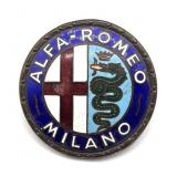 Vintage Alfa Romeo Emblem 2.25'