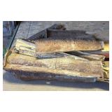 Antique Tin Ceiling Trim Pieces 48' and Smaller