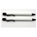 (2) LAMY Safari White Ballpoint Pens