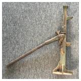 Vintage Cast Iron Jack - 18' tall at shortest