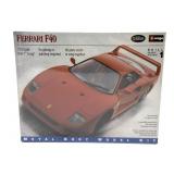 Unopened Testors Ferrari F40 1/24 Scale Metal and