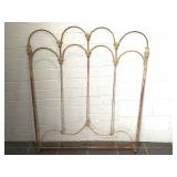 Vintage Wrought Iron Headboard 42' x 48.5'