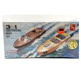 Unopened AMT 3-in-1 Customizing Boat Kit - box