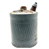 Galvanized Can 16' Tall