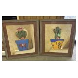 (2) Framed Prints 22"x26"