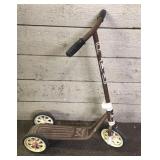 Vintage Sing Sing Car Metal Scooter