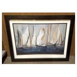 Framed Regatta Print