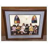 ï¿½Teach Them to Pray" Print,  T. Ellis - 26"x22ï¿½