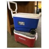 (2) 38 Qt. Igloo Coolers