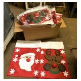 (36) Felt Christmas Sacks 17x22ï¿½
