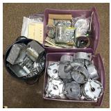 EMT Couplings, Boxes, Switch Covers. Dip in