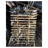 Rack of Picture Frame Mouldings, Most sticks