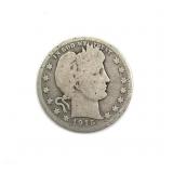 1915-D Barber Quarter