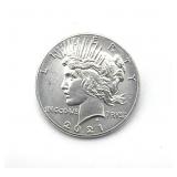 2021 Peace Dollar