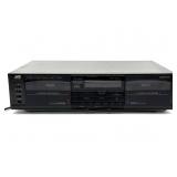 JVC Stereo Double Cassette Deck TD-W60- powered