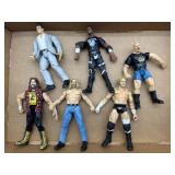 Titan Tron Live Wrestling Action Figures 7'