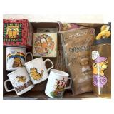 Garfield Mugs, Paper Bags, Water Bottle, and
