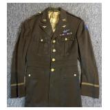 WWII USAAF Jacket - holes noted and pictured